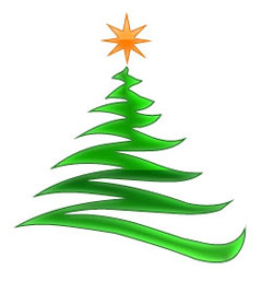 Christmas Clipart - Trees and Wreaths