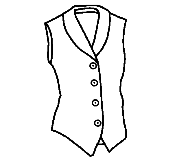 cute clothes Colouring Pages