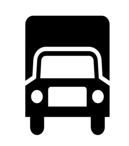 Black Truck clip art - vector clip art online, royalty free ...