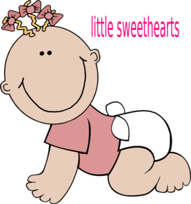 Little Sweethearts clip art - vector clip art online, royalty free ...