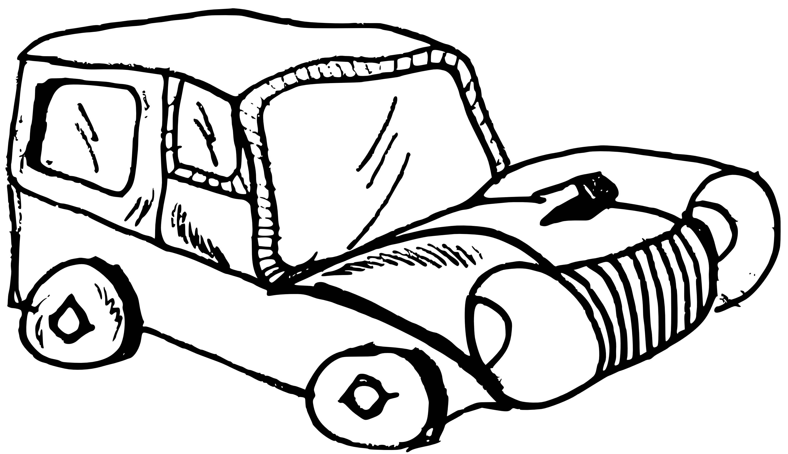 cartoon car SVG