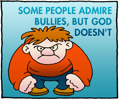 Bullies not admired clip art - Christart.