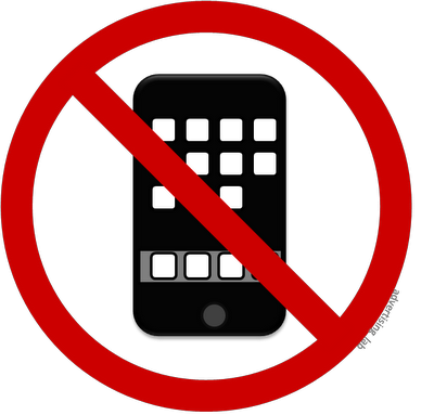 No Cell Phones Sign - ClipArt Best