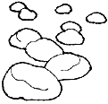 LDS Clipart: rock clip art