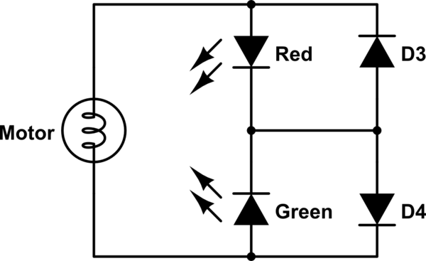 motor - 2 color LED short circuit my board - Electrical ...