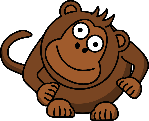 Gambar Smile Monyet Kartun - ClipArt Best