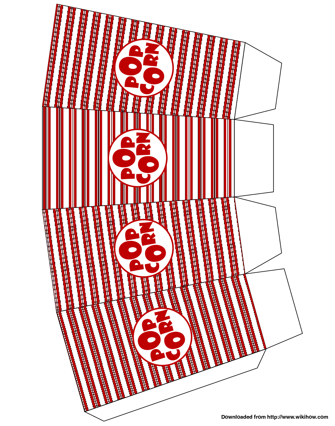 How to Make Popcorn Boxes: 14 Steps (with Pictures) - wikiHow