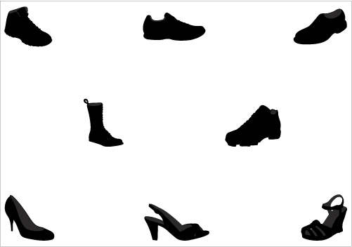 Shoe Silhouette - ClipArt Best