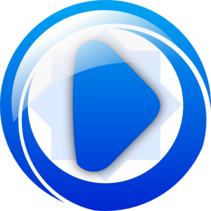 Play Button Blue clip art - vector clip art online, royalty free ...