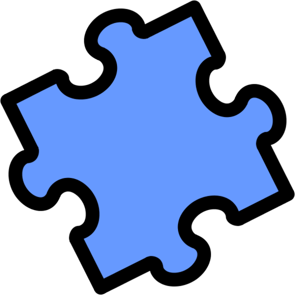 Jigsaw Puzzle Pieces Clipart