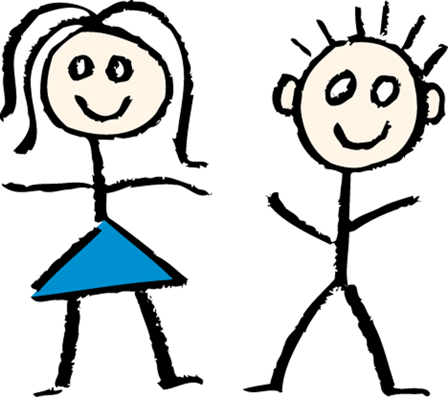 Clipart stick girl - ClipartFox