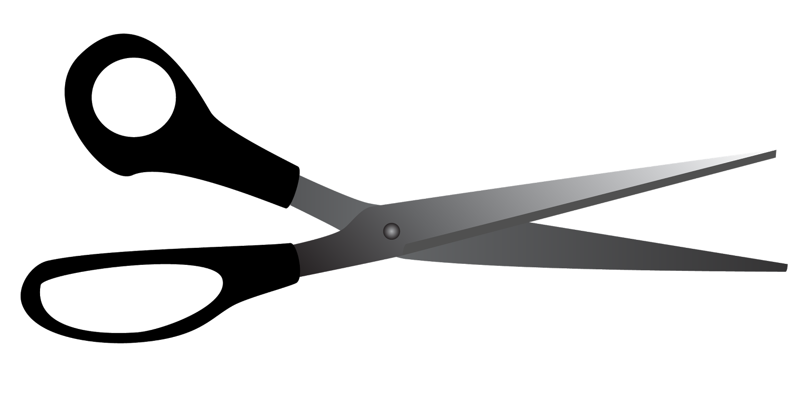 Scissors clipart black and white free clipart images 4 ...