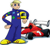 Race Car Driver Clipart - Free Clipart Images