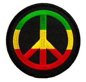 Amazon.com: Peace Symbol Rastafarian Rasta Reggae Clothing or Gear ...