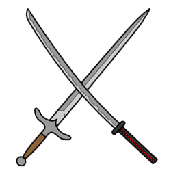 How to Draw Swords Drawing Lesson