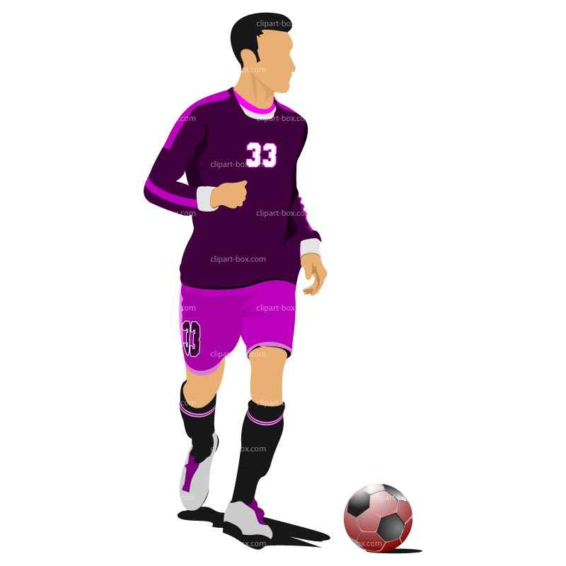 Soccer Player Clipart - Free Clipart Images