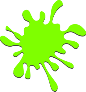 Splatter paint clipart