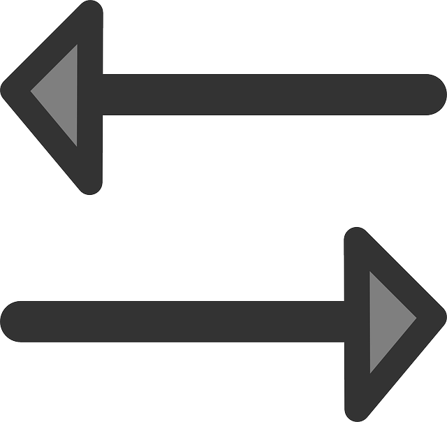 FLAT, LEFT, RIGHT, ARROW, OPPOSITE, ARROWS, HEADS - Public Domain ...
