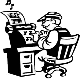 Music Writing Clip Art - ClipArt Best