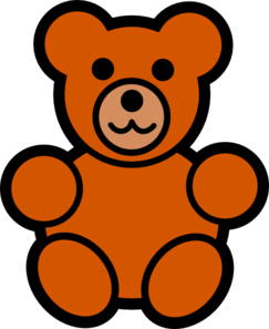 Teddy Bear Outline Clipart - Free Clipart Images