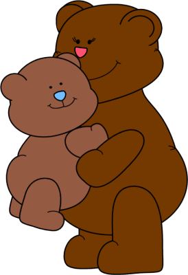 Cute hug clipart - ClipartFox