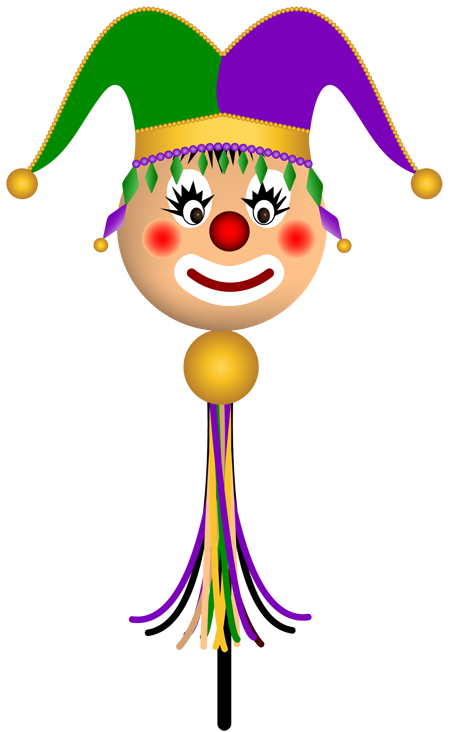 Free Mardi Gras Borders