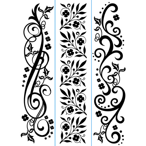 Flourish Border Embossing Folder 3 pack | Darice® Essentials ...