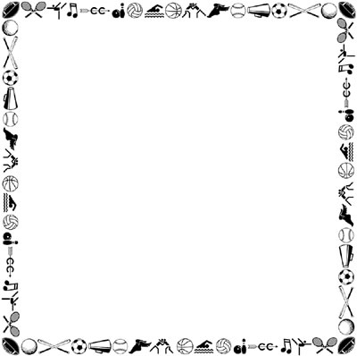 Sports Recreation Page Borders