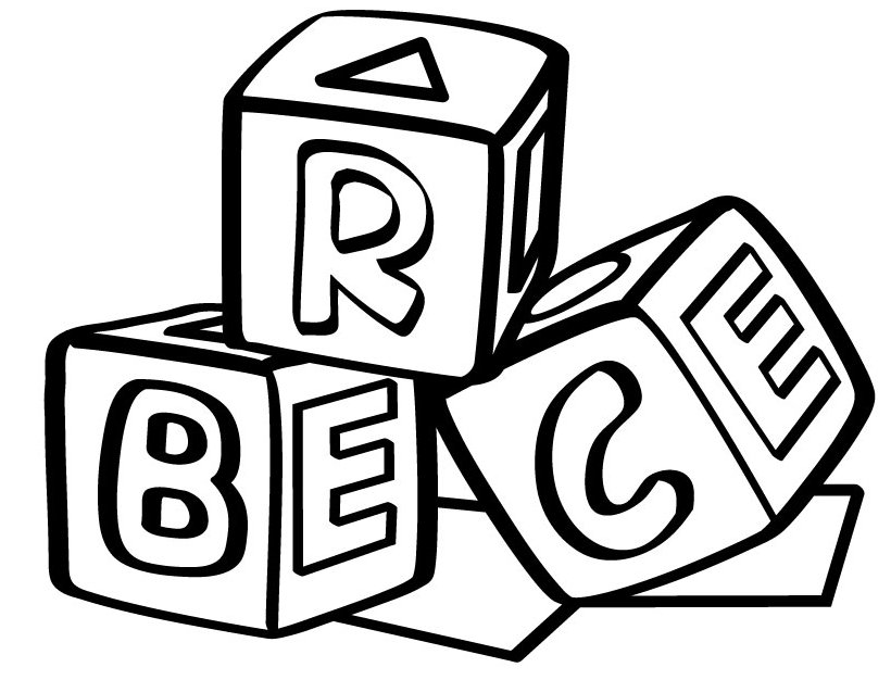 Blocks Coloring PagesColoring Merdekawalk