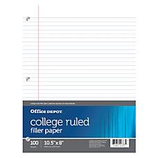 Loose Leaf Paper at Office Depot