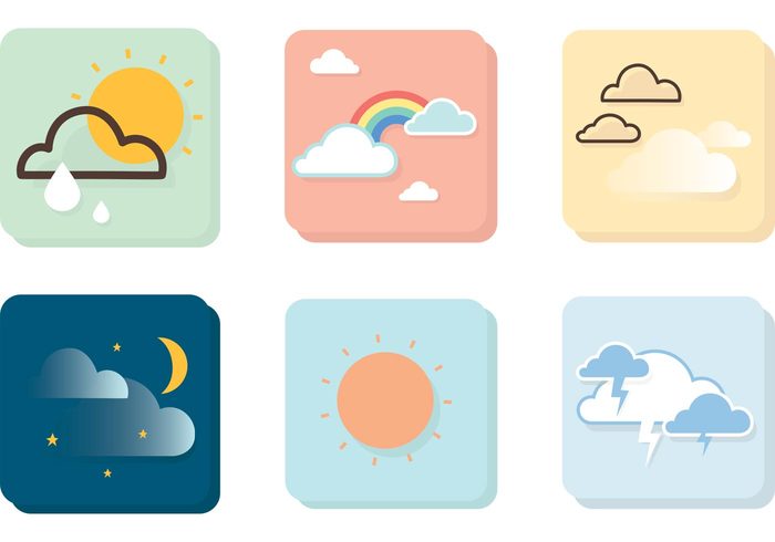 Weather Vector Icons - Download Free Vector Art, Stock Graphics ...