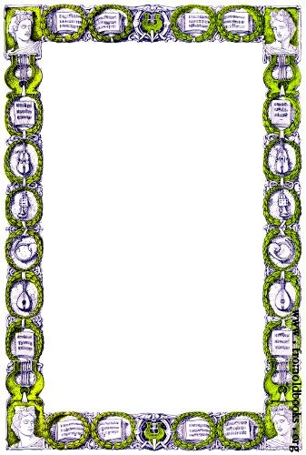 Musical Border [image 337x500 pixels]