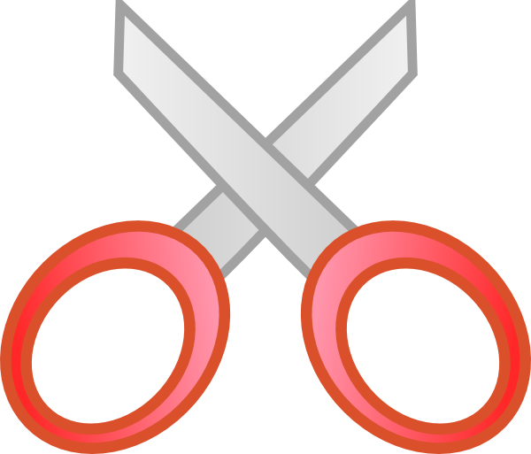 Scissors clip art Free Vector