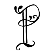The letter p | Letterplayground.