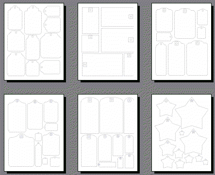 Gift Tag Outline - ClipArt Best