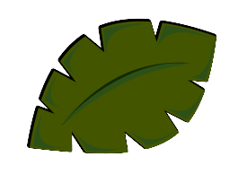 Jungle Leaf Template Printable - ClipArt Best