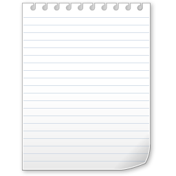 Text Document Icon | Must Have Iconset | VisualPharm
