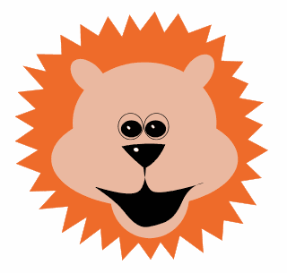 How to draw a cartoon Lion