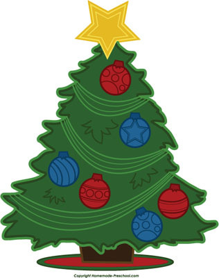 Free Christmas Tree Clip Art