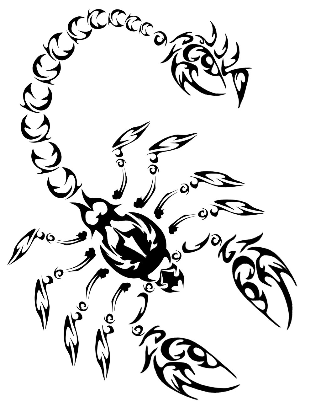 Scorpion Drawing - ClipArt Best