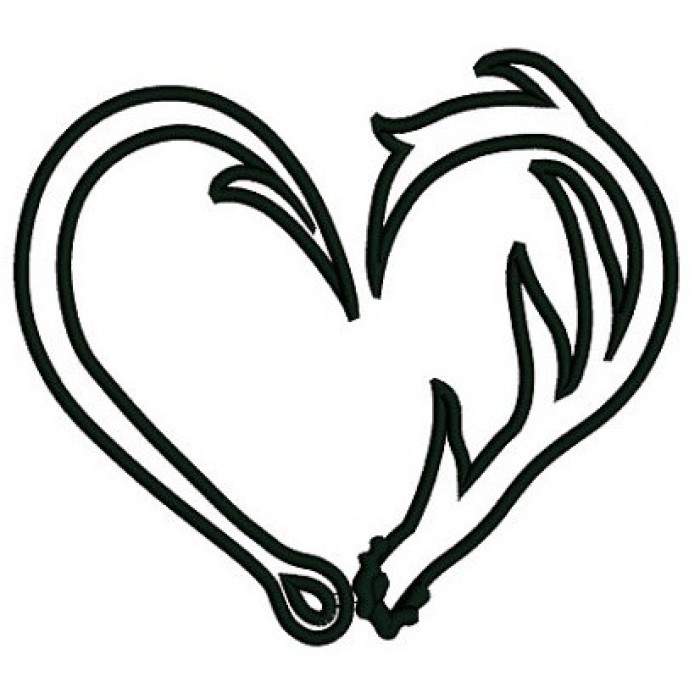 Hook Heart Clipart