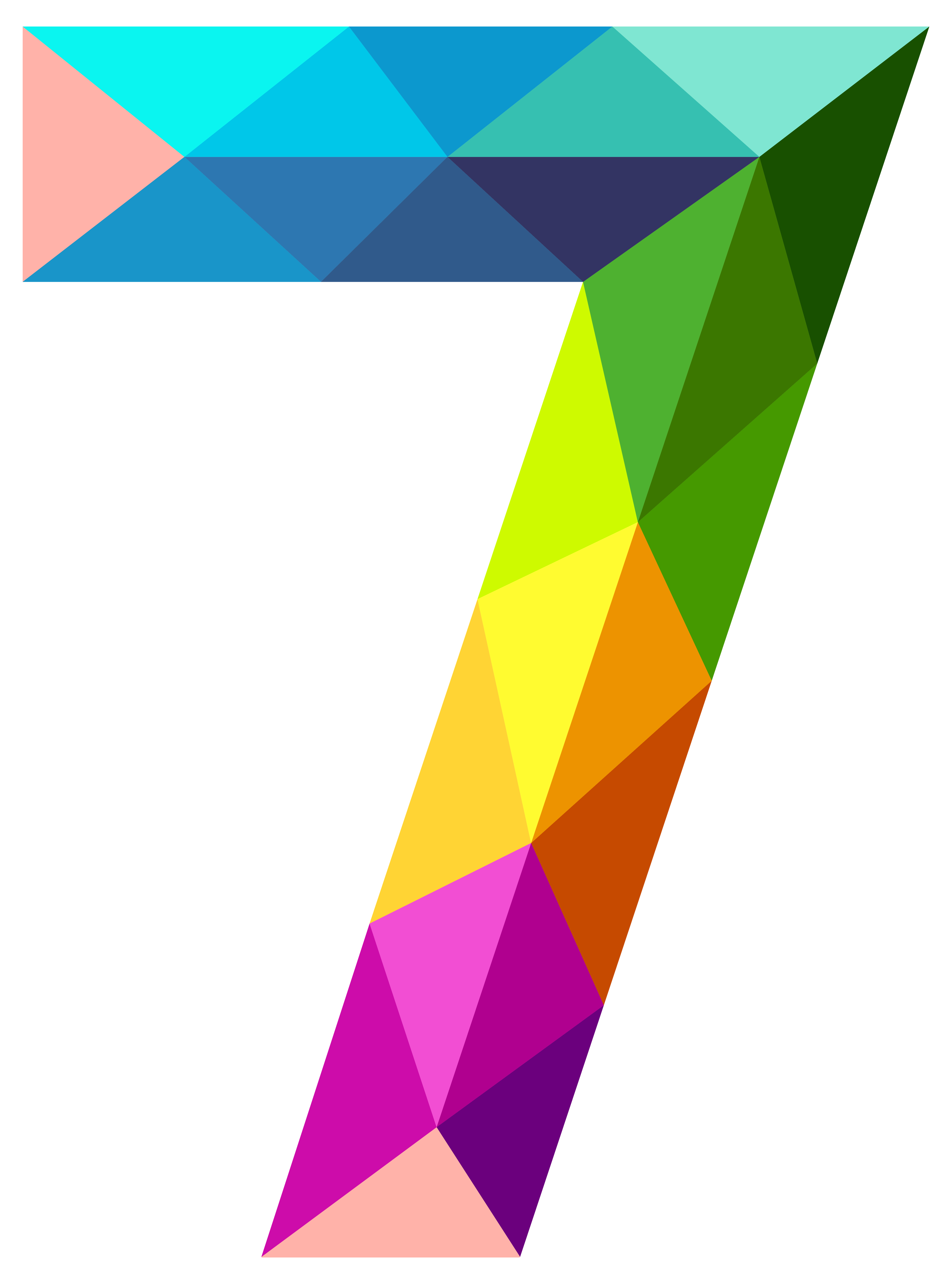 number 7 clip art – Clipart Free Download
