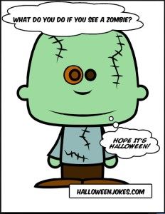 Cartoon, Jokes and Halloween