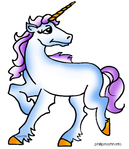 Cartoon Unicorn Clipart