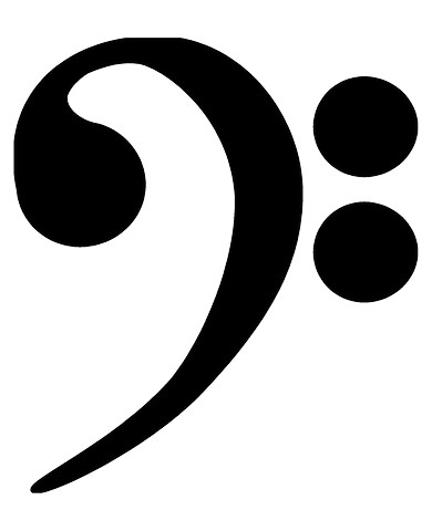 Treble Clef Bass Clef Heart - ClipArt Best