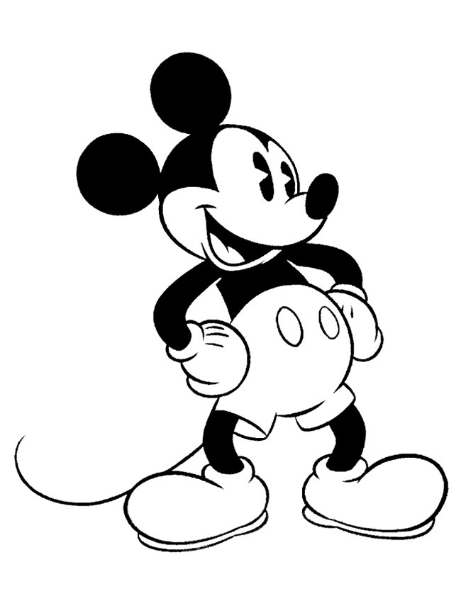 Mickey Mouse Template - Animal Templates | Free & Premium Templates