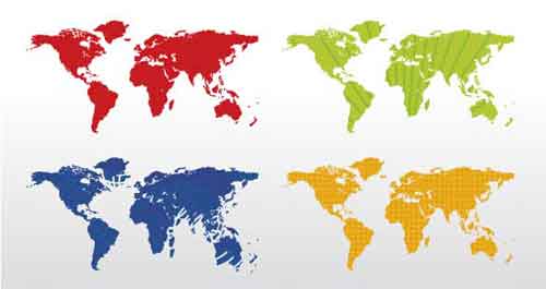 Vector World Map Files for Free Download