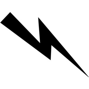 Lighting bolt clip art