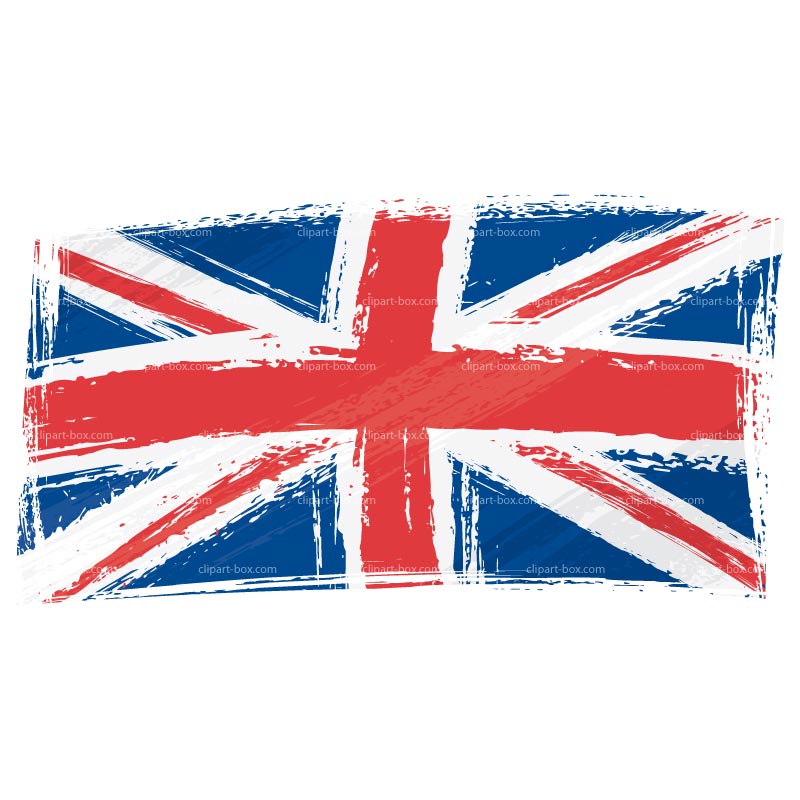 Flag of united kingdom clipart