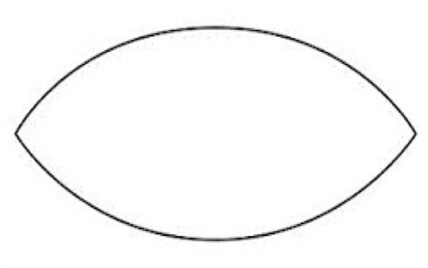Best Photos of Oval Leaf Template - Pumpkin Leaf Template Cut Out ...